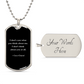 I Don't Care What You Think About Me. I Don't Think About You At All - Luxury Dog Tag Personalized Necklace