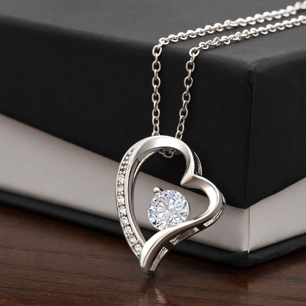 Take My Love With You Heart Necklace