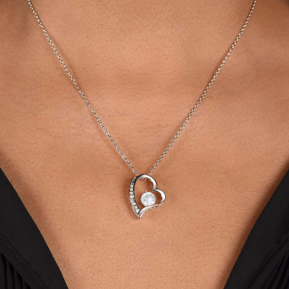 Take My Love With You Heart Necklace