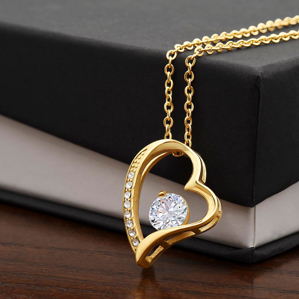 Take My Love With You Heart Necklace